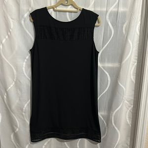 Ann Taylor, Black, Sleeveless Shift Dress, Size LP